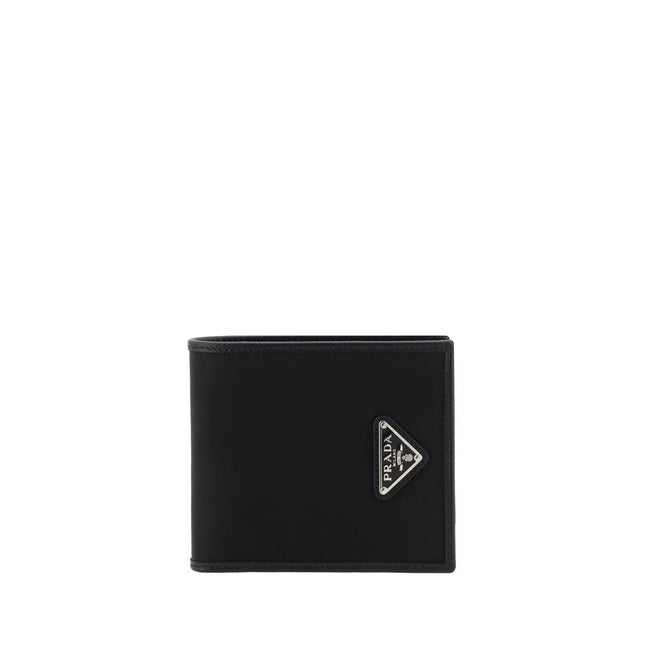 Prada Black Recycled Polyamide Wallet Prada