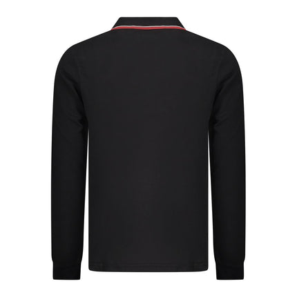 Norway 1963 Black Cotton Men Polo Shirt