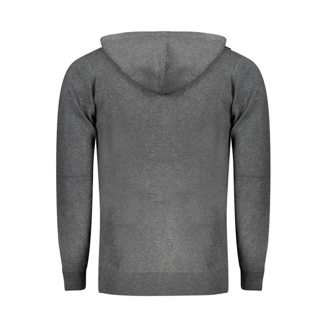 Norway 1963 Grigio Poliammide Men's Cardigan