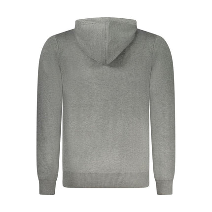 Norway 1963 Grigio Poliammide Mens Cardigan