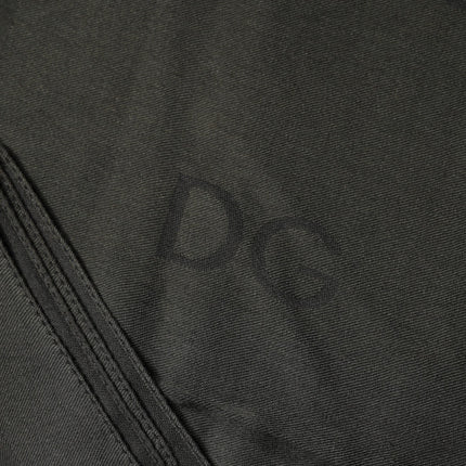Dolce & Gabbana Black Modal Neck Wrap Men Shawl Men Scarf