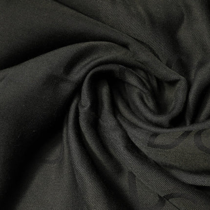 Dolce & Gabbana Black Modal Neck Wrap Men Shawl Men Scarf