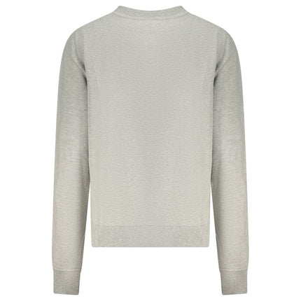 North Sails Grigio Cotton Women Sweatshirt