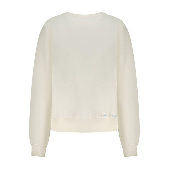 North Sails Bianco Cotton Women Sweatshirt