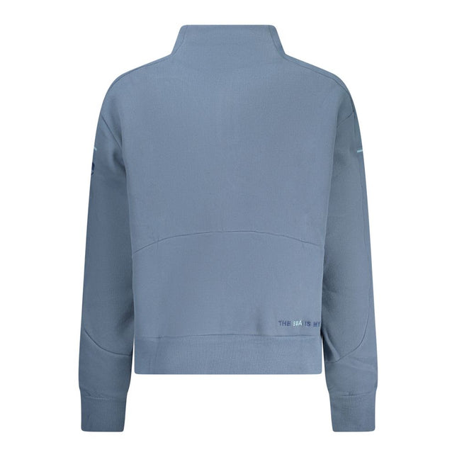 North Sails Blue Cotton Women's Sweatshirt