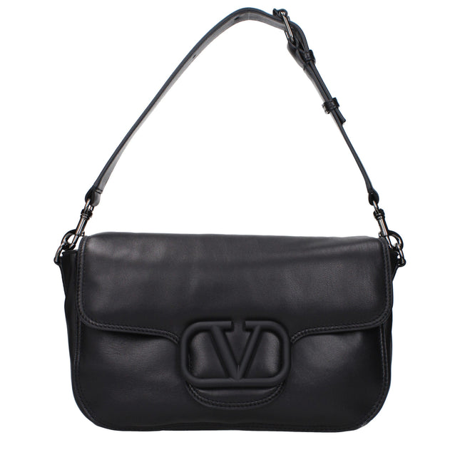 Valentino Garavani Black Leather Handbag