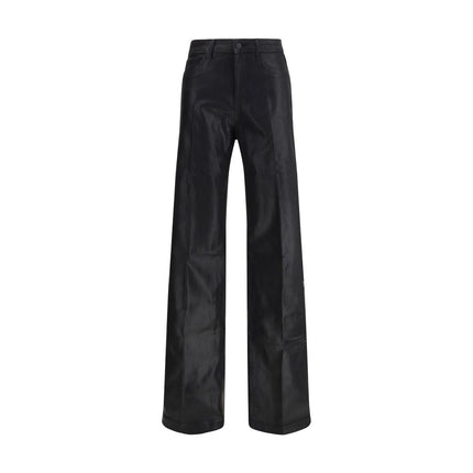 L'Agence Black Cotton Jeans Denim