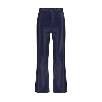 L'Agence Blue Cotton Casual Pants
