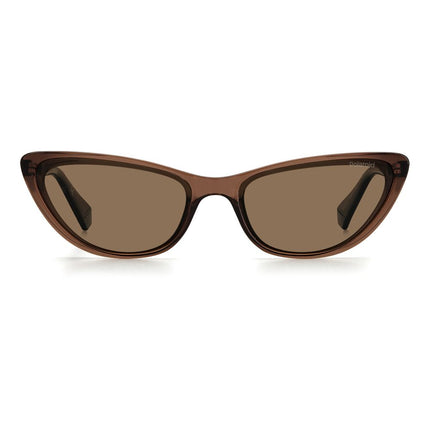 Polaroid Brown Plastic Sunglasses