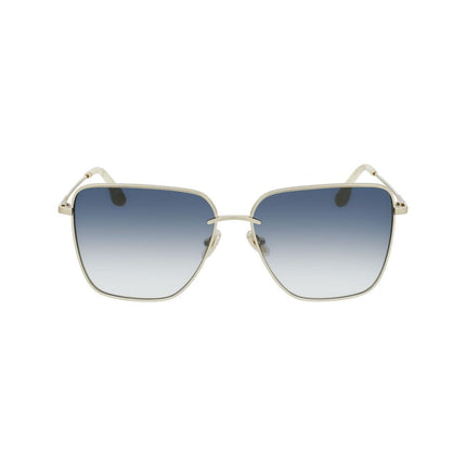 Victoria Beckham Gold Metal Sunglasses