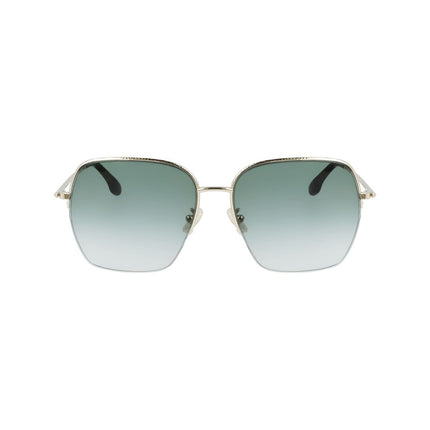 Victoria Beckham Gold Metal Sunglasses