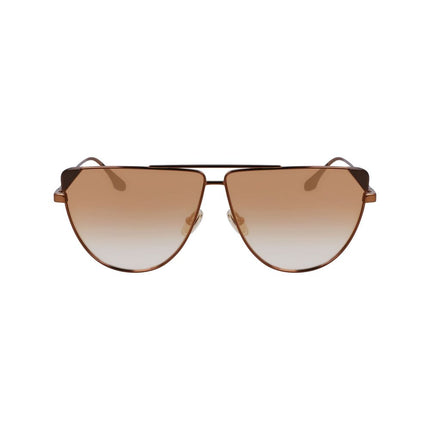Victoria Beckham Brown Metal Sunglasses