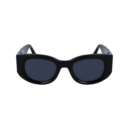 Victoria Beckham Black Acetate Sunglasses