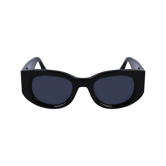Victoria Beckham Black Acetate Sunglasses