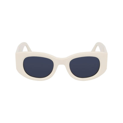 Victoria Beckham Gray Acetate Sunglasses