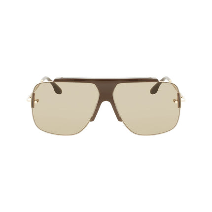 Victoria Beckham Brown Acetate Sunglasses