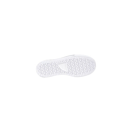 Converse Black And White Fabric Platform Sneakers