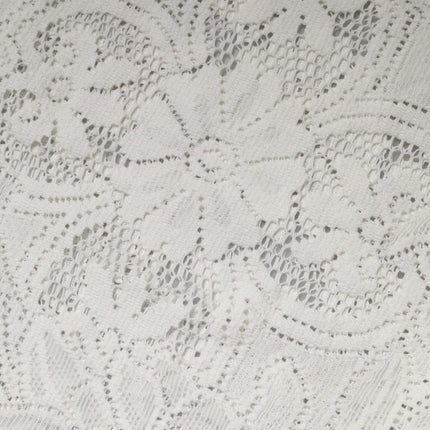 Dolce & Gabbana White Embroidery Lace Cotton Blouse Top