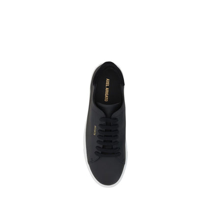 Axel Arigato Black Calf Leather Bos Taurus Low Top Sneakers
