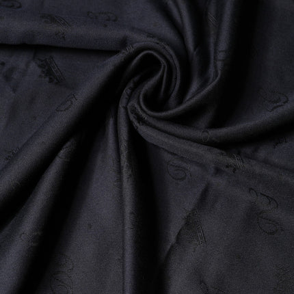 Dolce & Gabbana Black Lace Stole Silk NeckWrap Shawl Scarf