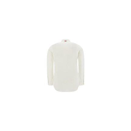 Thom Browne White Cotton Shirt