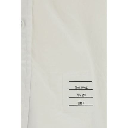 Thom Browne White Cotton Shirt