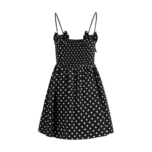 Ganni Black Recycled Polyester Casual Dress