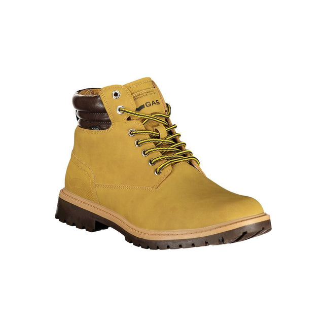 Gas Beige Polyurethane Men Ankle Boot Gas