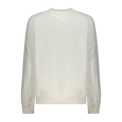 Tommy Hilfiger Bianco Cotton Women Sweatshirt