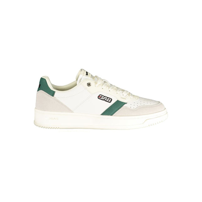 Gas Black Polyester Men Sneaker