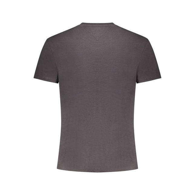 Tommy Hilfiger Grigio Cotton Men T-Shirt