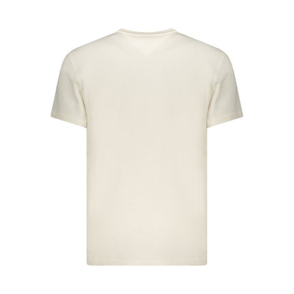 Tommy Hilfiger Bianco Cotton Mens T-Shirt