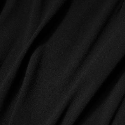 Dolce & Gabbana Black Square Neck Sleeveless Midi Dress