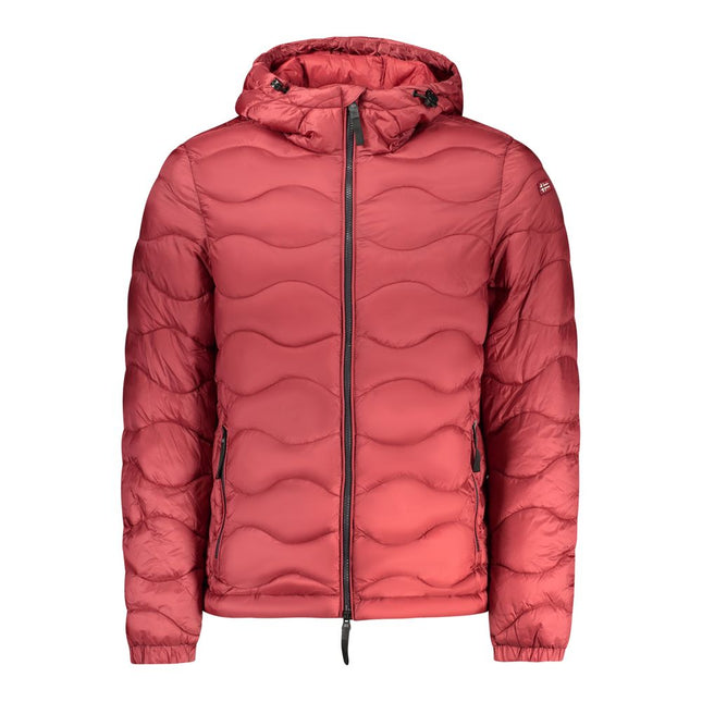 Norway 1963 Red Polyamide Men's Jacket Norway 1963