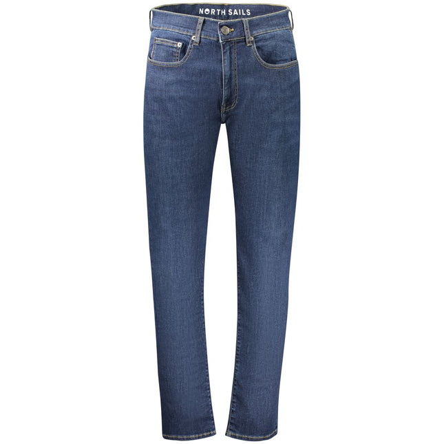 North Sails Blu Cotton Men Jeans