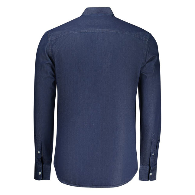 North Sails Blue Cotton Men's Shirt