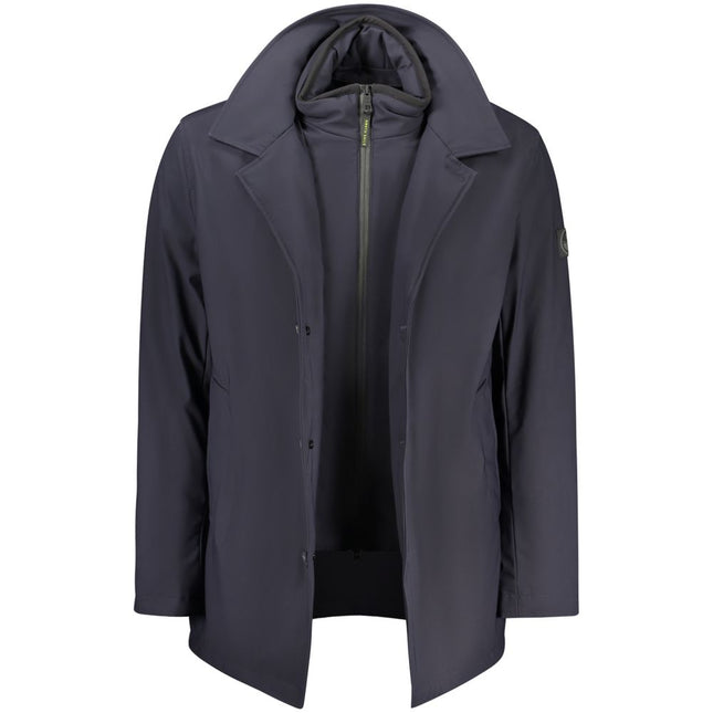 North Sails Blue Polyester Men's Jacket