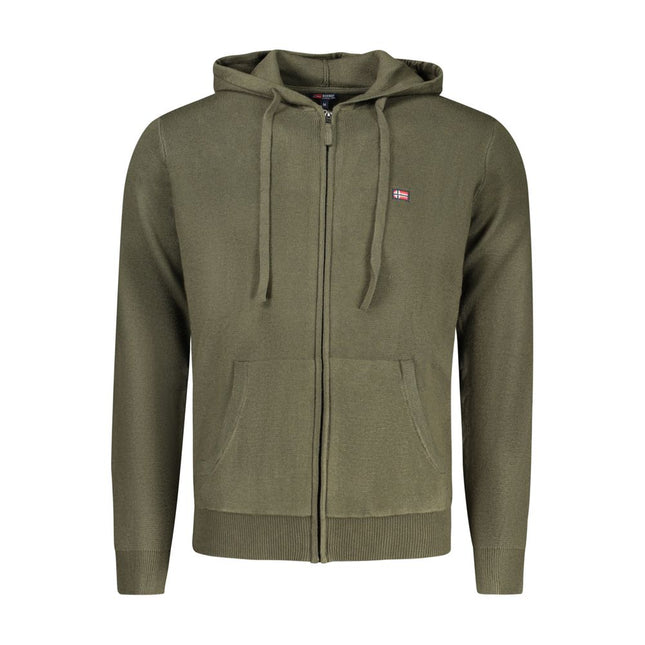 Norway 1963 Verde Poliammide Men Cardigan