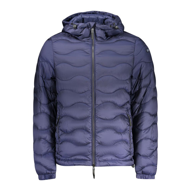Norway 1963 Blue Polyamide Men's Jacket Norway 1963