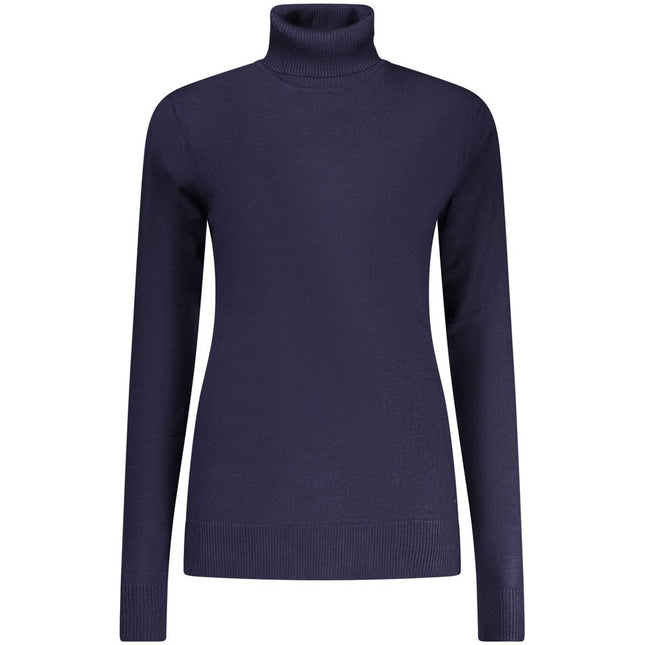 Norway 1963 Blu Viscosa Woman Sweater