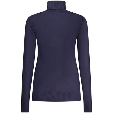 Norway 1963 Blu Viscosa Woman Sweater