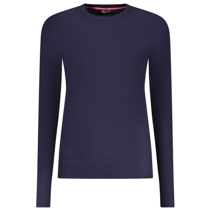 Norway 1963 Blu Viscose Donna Maglia