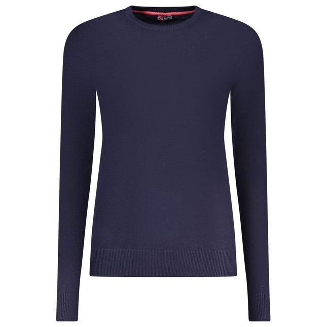 Norway 1963 Blu Viscose Donna Maglia