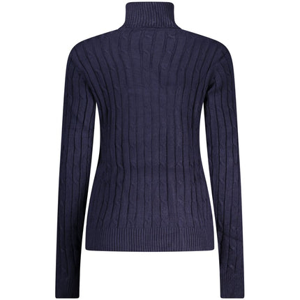 Norway 1963 Blu Viscosa Donna Maglia