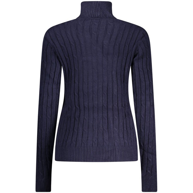 Norway 1963 Blu Viscosa Donna Maglia