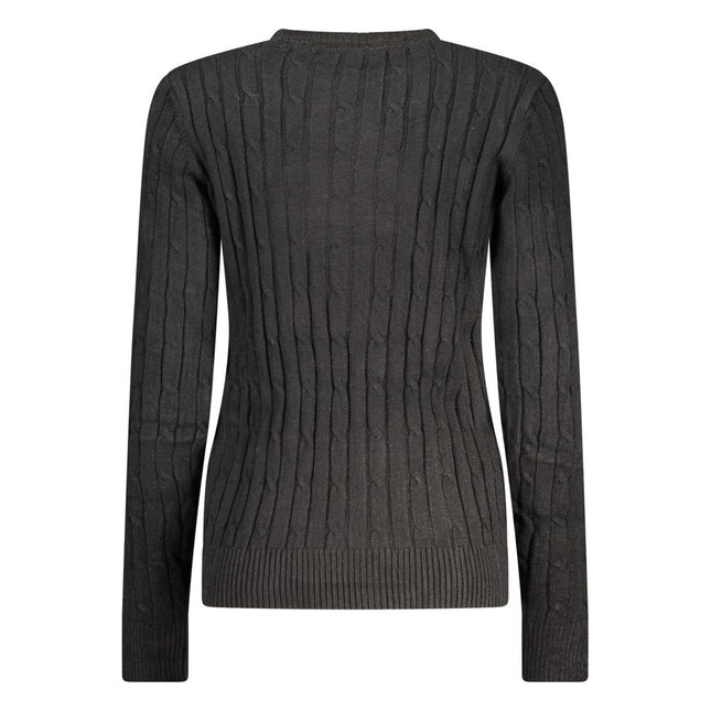 Norway 1963 Black Viscose Women's Sweater