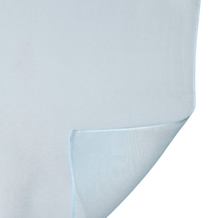 Dolce & Gabbana Light Blue Stole Silk Neck Wrap Shawl Scarf