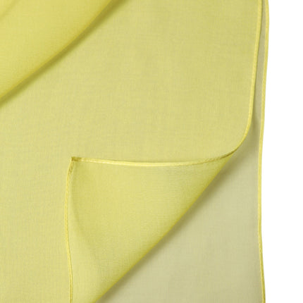 Dolce & Gabbana Yellow Stole Silk Neck Wrap Shawl Men  Scarf