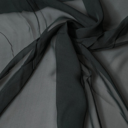 Dolce & Gabbana Dark Green Stole Silk Neck Wrap Shawl  Scarf
