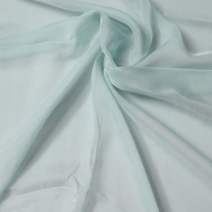 Dolce & Gabbana Light Teal Silk Stole Neck Wrap Shawl  Scarf